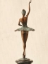 Бронзова статуетка балерина – Milo, France, снимка 4
