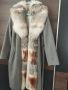 Палто е естествен косъм XL, снимка 2