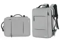 Раница за пътуване STELS, Ръчен багаж, 30x15x40см, Сив, снимка 3