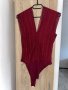 Дантелени Боди цвят бордо, снимка 1 - Блузи с дълъг ръкав и пуловери - 42326230