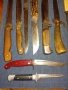 Стари ножове, различни видове , масап стар. , снимка 3