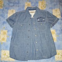 Светло синя дънкова риза №164, снимка 1 - Детски ризи - 34113608