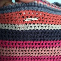 Уникален марков пуловер "KANGAROOS"® / голям размер , снимка 6 - Блузи с дълъг ръкав и пуловери - 38305337