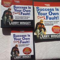 Success is Your Own Damn Fault - Larry Winget - 6 CDs, DVD & Workbook, снимка 1 - CD дискове - 30215535