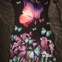 лятна рокля пеперуди, снимка 1 - Рокли - 38967524
