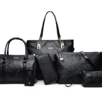 Комплект от 6 броя луксозни дамски чанти, снимка 3 - Чанти - 42685860