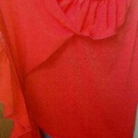 Оранжево червена еластична рокля ПРОМОЦИЯ🍀👗М,L🍀👗, снимка 7 - Рокли - 29831083