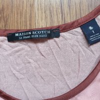 Дамска тениска Maison Scotch размер 1, снимка 5 - Тениски - 29471111