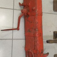 Стари механични крикове тип 'Латерна', снимка 3 - Антикварни и старинни предмети - 35409947