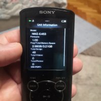 Музикален плеър Sony Walkman NWZ-E463, оригинален кабел , снимка 7 - MP3 и MP4 плеъри - 38819315