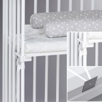Промо: Babybay Boxspring XXL Странично бебешко легло (без матрак), снимка 5 - Кошарки - 37431884