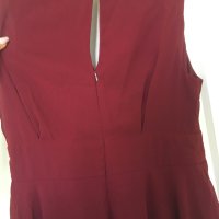 Нова официална рокля цвят бордо, снимка 4 - Рокли - 40859438