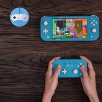 Контролер 8BitDo Lite 2 BT Gamepad - Turquoise, снимка 5 - Nintendo конзоли - 39562855