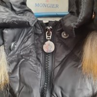 Дълго пухено палто Moncler (MONGIER), снимка 5 - Палта, манта - 38654755