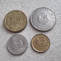 Монети. Сингапур. 5,  10 , 50 цента и 1 долар., снимка 11 - Нумизматика и бонистика - 39654978