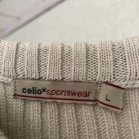 Скъп нов пуловер CELIO от пениран памук, снимка 6 - Пуловери - 31459806