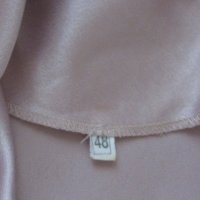  Дамска блуза сатен цвят пепел от рози, размер XL, снимка 9 - Блузи с дълъг ръкав и пуловери - 34095522