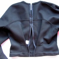 Блуза овърсайз неопрен черно Barbara Bui, снимка 3 - Блузи с дълъг ръкав и пуловери - 29353693