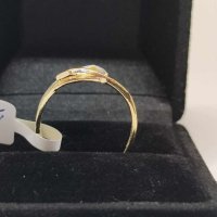 Нов Златен пръстен-2,85гр/14кр, снимка 4 - Пръстени - 42491232