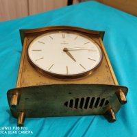 Немски настолен  часовник Юнгханс, снимка 3 - Антикварни и старинни предмети - 31446291