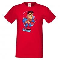 Мъжка тениска DC Superman Star Wars Игра,Изненада,Подарък,Геймър, , снимка 7 - Тениски - 36808493