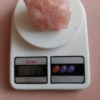  Розов кварц - необработен : произход Мозамбик - 337 грама , снимка 1 - Други ценни предмети - 40343669