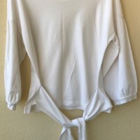 Дамска блуза памук - Л, снимка 6 - Блузи с дълъг ръкав и пуловери - 37454290