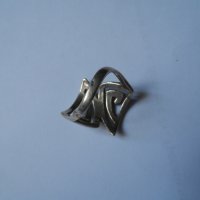 сребърен пръстен Г, снимка 2 - Пръстени - 42046629