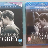 Fifty Shades of Grey (2015) Петдесет нюанса сиво​​ (blu-ray disk) без бг субтитри, снимка 1 - Blu-Ray филми - 29866697