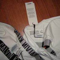 CALVIN KLEIN – Бански комплект бял тип бюстие нов, снимка 12 - Бански костюми - 39628061