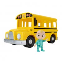 COCOMELON Пеещ училищен автобус с фигура JJ CMW0015, снимка 2 - Коли, камиони, мотори, писти - 38786576