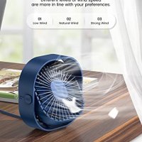 Нов Преносим вентилатор за дом, офис, пътуване къмпинг с USB, снимка 2 - Други стоки за дома - 40298909