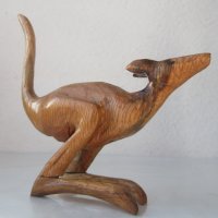 Кенгуру дърво животно фигура статуетка Австралия, снимка 1 - Статуетки - 31623607