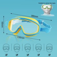 Нови Детски регулируеми очила за плуване 6-14 години UV защита, снимка 3 - Водни спортове - 40602531