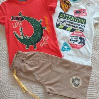 Лот тениски и панталон Jurassic world 104 / 110