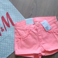 Нови!!! H&M - къси панталони 8-9г, снимка 6 - Детски къси панталони - 37534612