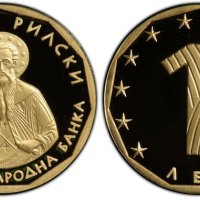 1 Златен Лев 2002 Св. Иван Рилски PCGS PR68DCAM Златна монета, снимка 4 - Нумизматика и бонистика - 42924935