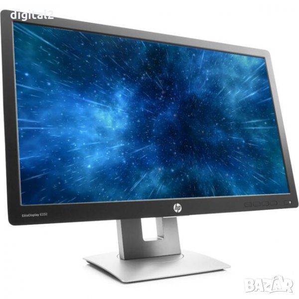 Монитор HP EliteDisplay 23.5i/E232 Monitor /1080P/IPS/12м. Гар./Клас А , снимка 1