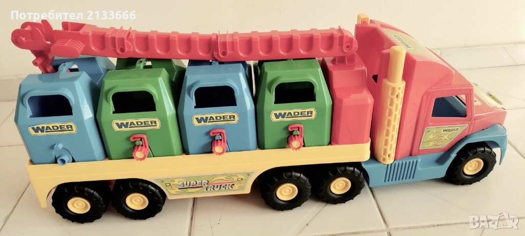 Камион за смет Wader, снимка 1