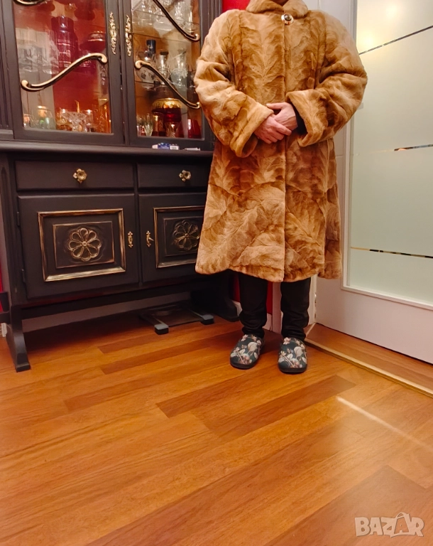 Страхотно палто манто от визон , снимка 1