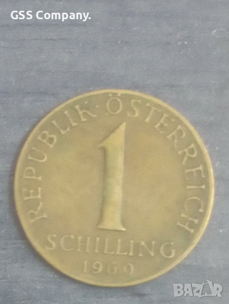 1 шилинг (1960) Австрия, снимка 1