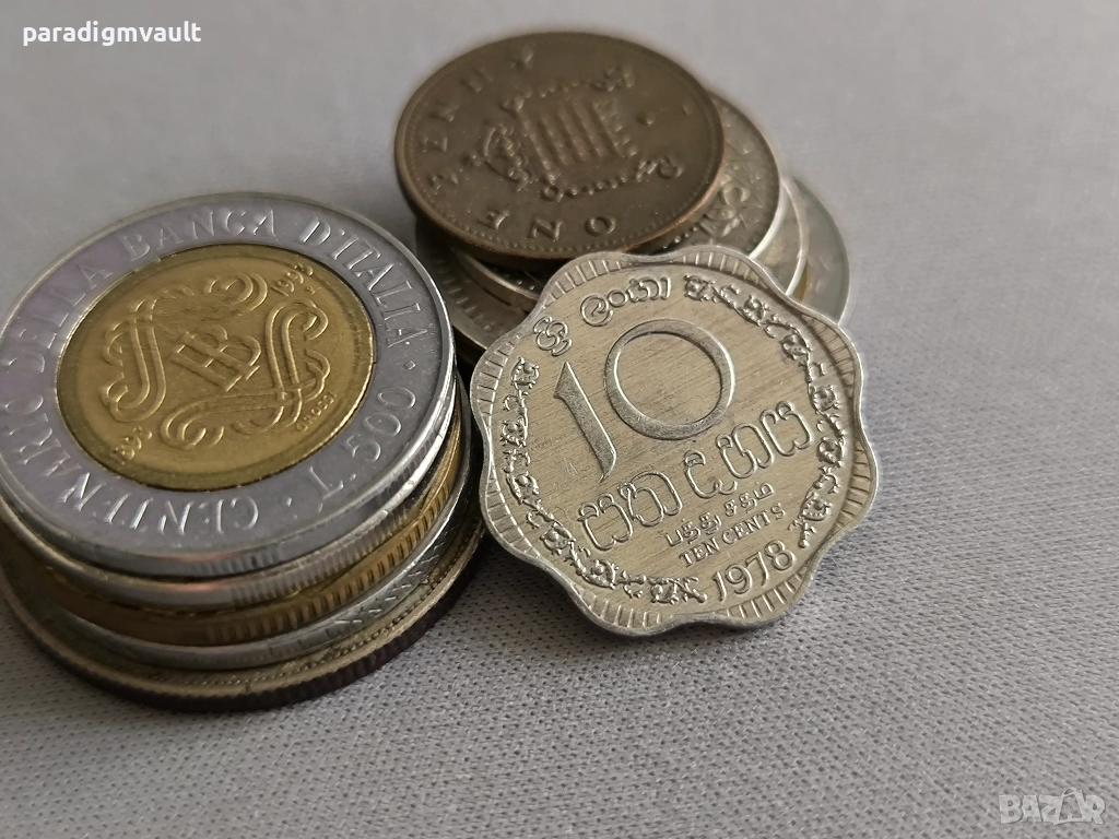 Mонета - Шри Ланка - 10 цента | 1978г., снимка 1