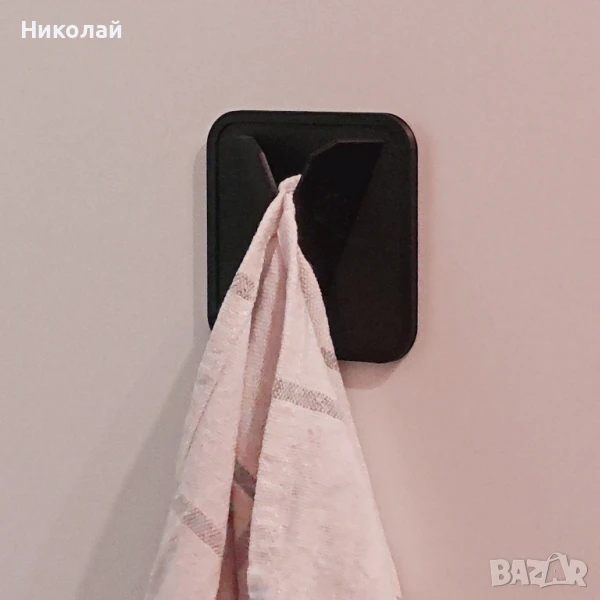 Гравитационна закачалка за кърпи | За кухня и баня | Лесен монтаж, снимка 1