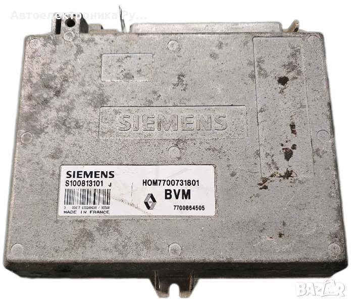 компютър RENAULT 19 BENDIX ,S100813101J, S100813101 J, HOM 7700731801, 7700864505, BVM , снимка 1