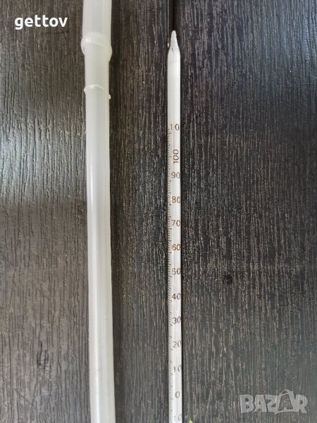 лабораторен термометър 10-110С, снимка 1