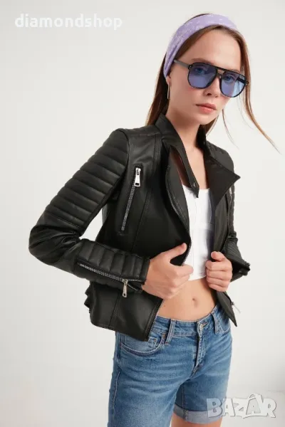 НОВО кожено яке , снимка 1