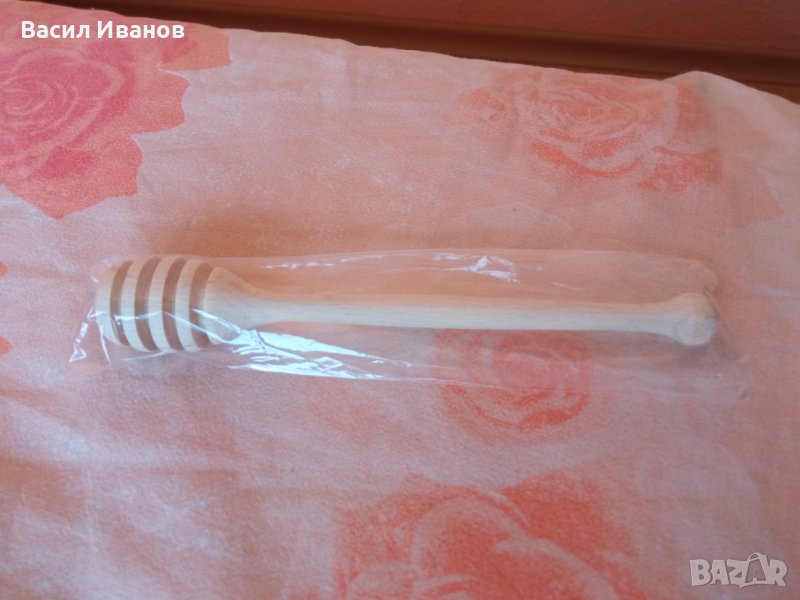 Лъжица за пчелен мед, снимка 1