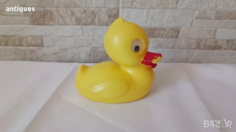 Гумено пате - играчка от соц-а, снимка 1