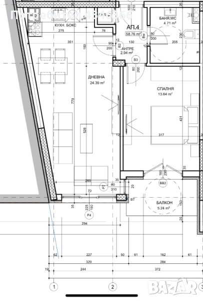 Двустаен Апартамент кв. Орландовци, снимка 1