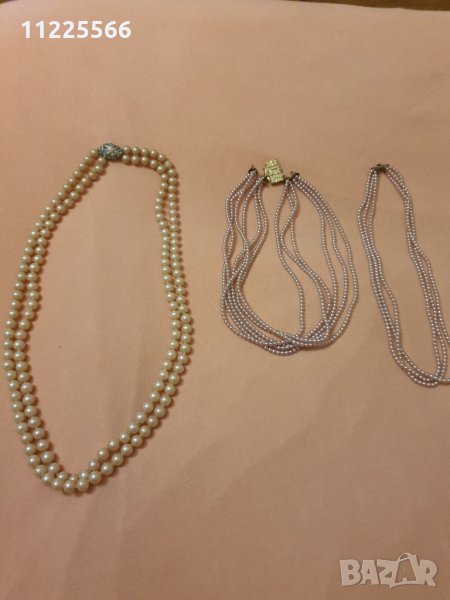 Изкуствени перли от около 1940г, снимка 1